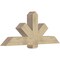 Ekena Millwork Kennewick Rough Sawn Timber Gable Bracket, Douglas Fir, 60"W x 25"H x 6"D x 6"F, 10/12 Pitch GBW060X25X0606KEN00RDF - alternate 5